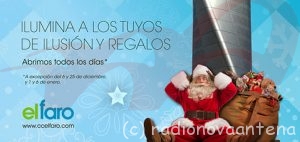 Centro Comercial El Faro aberto no Natal | Rádio Nova Antena
