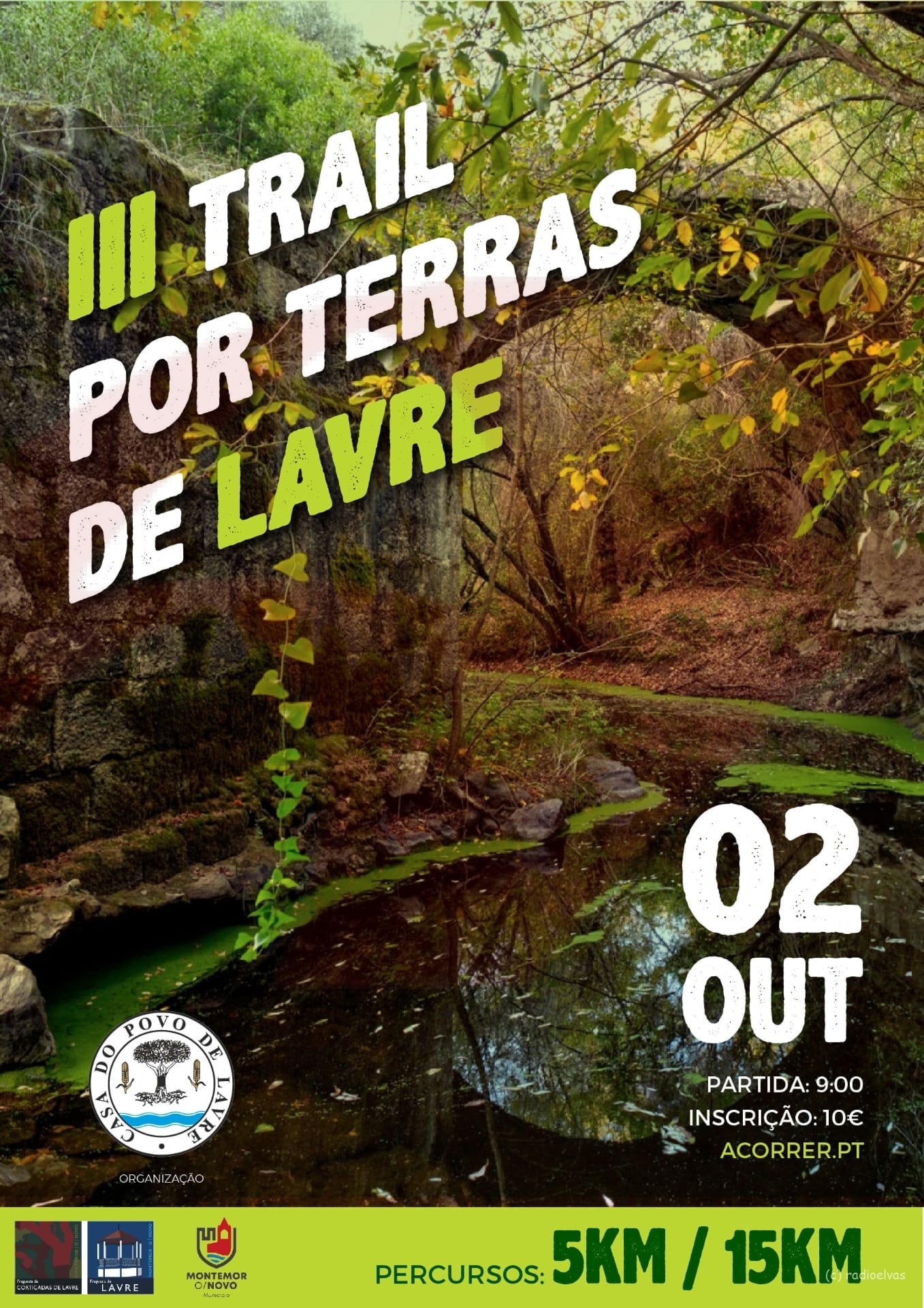 Trail Por Terras de Lavre decorre a 2 de outubro Rádio Nova Antena